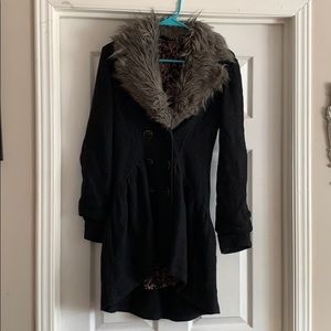 Free people faux fur coat